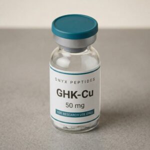 Onyx Peptides GHK-Cu Copper Peptide research vial