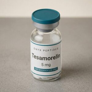 Onyx Peptides Tesamorelin research vial